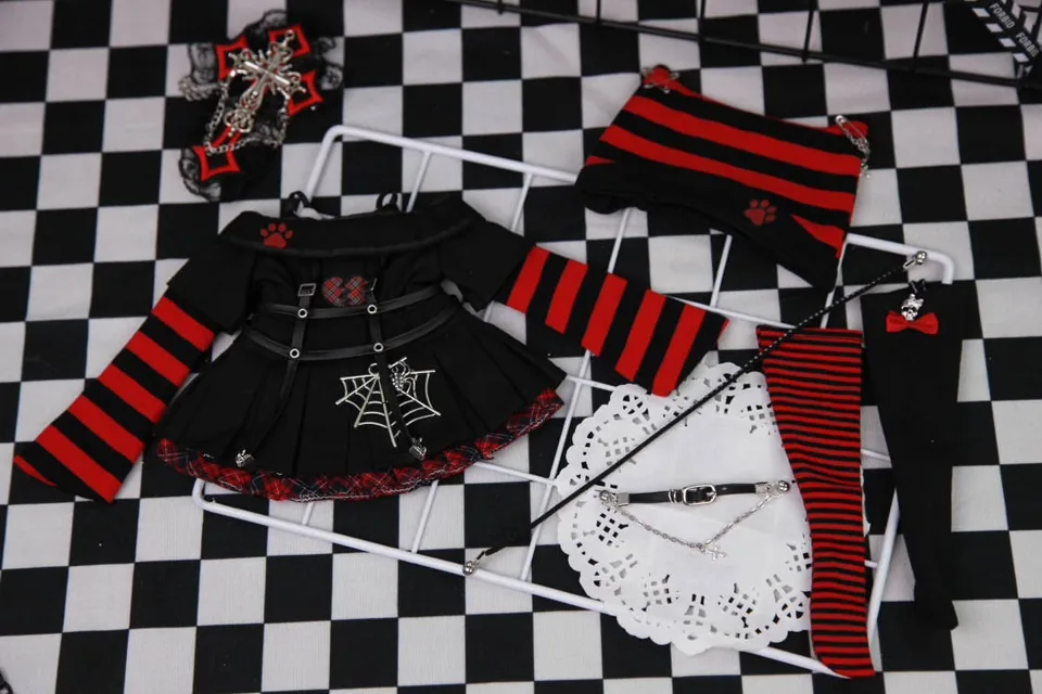 「Veg Pao」Cat (MDD/MSD/Chubby l 1/4) BJD Outfit Only - Image 9