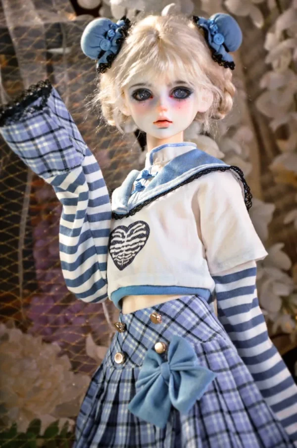 「Veg Pao」Chinese Style (MDD/MSD/Chubby l 1/4) BJD Outfit Only - Image 12