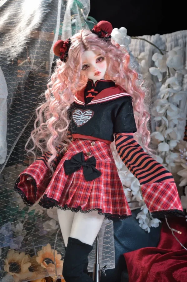 「Veg Pao」Chinese Style (MDD/MSD/Chubby l 1/4) BJD Outfit Only - Image 5