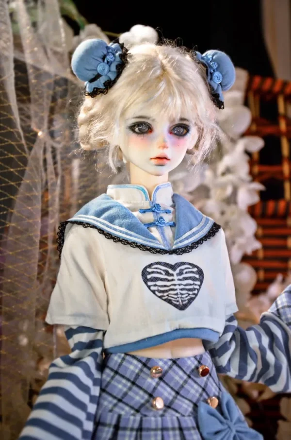 「Veg Pao」Chinese Style (MDD/MSD/Chubby l 1/4) BJD Outfit Only - Image 6