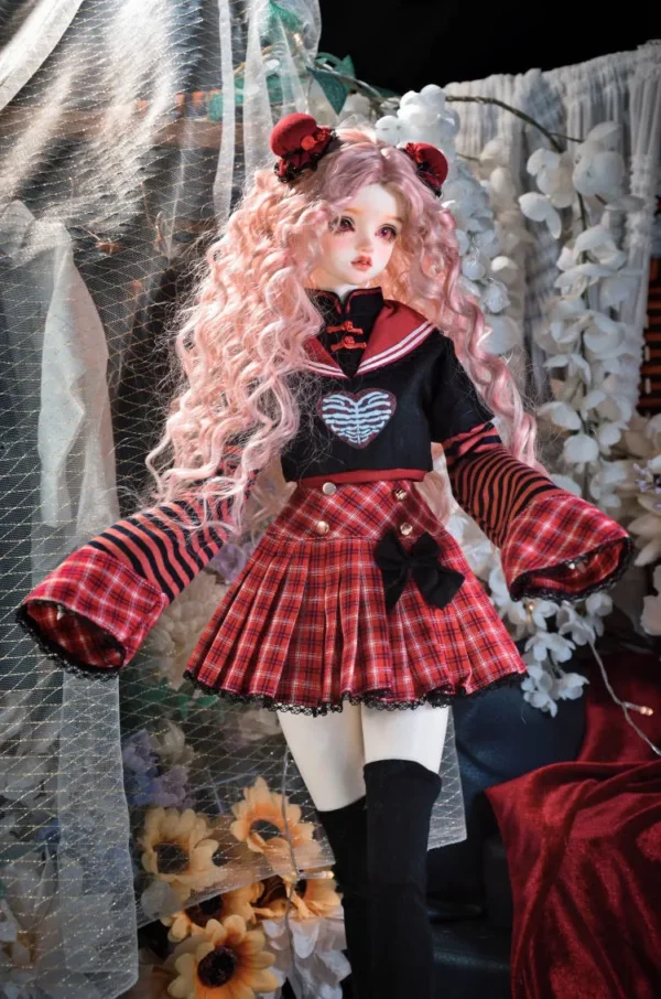 「Veg Pao」Chinese Style (MDD/MSD/Chubby l 1/4) BJD Outfit Only - Image 7