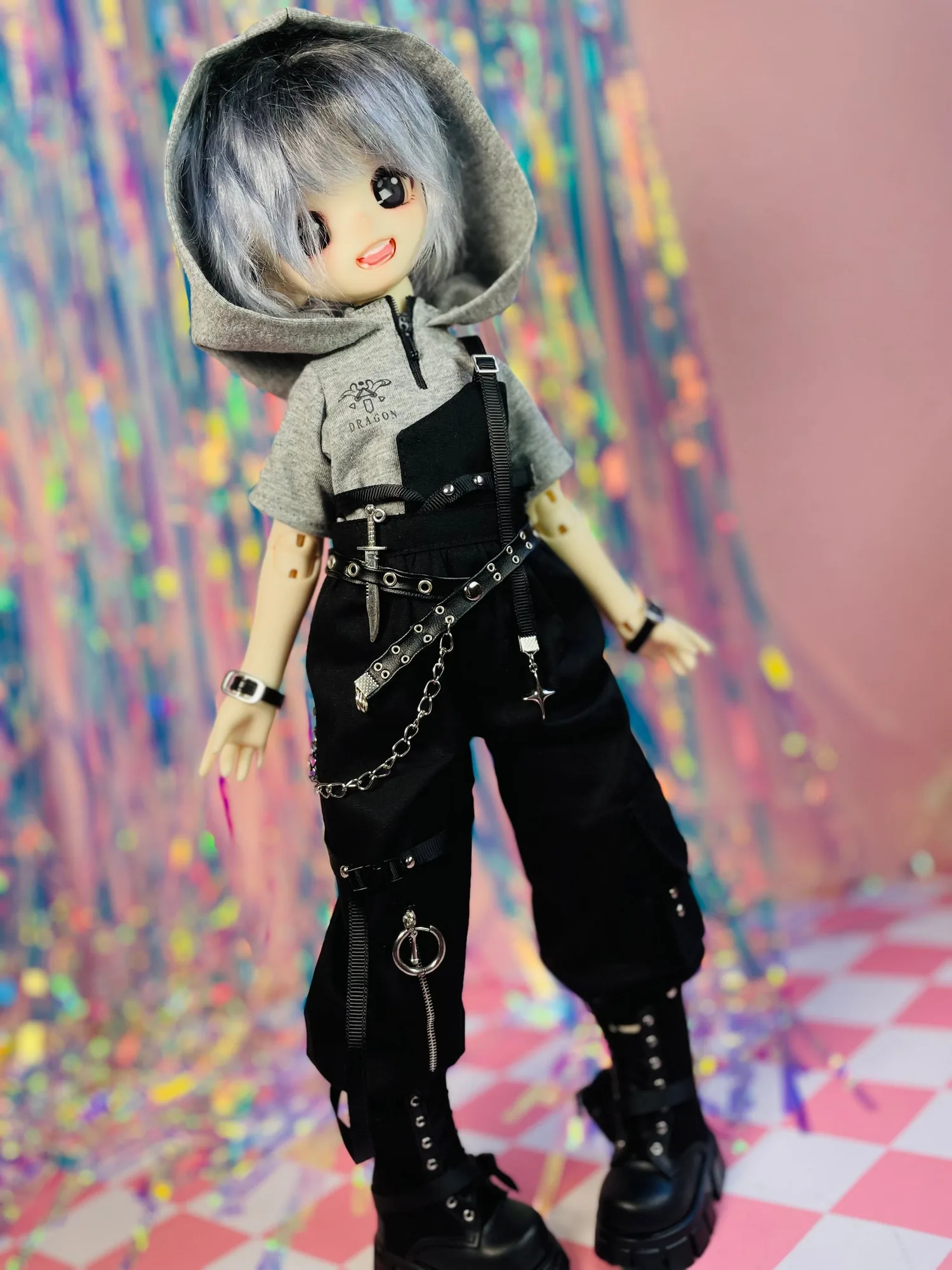 「Veg Pao」Functional HardCore (MDD/MSD/Chubby l 1/4) BJD Outfit Only