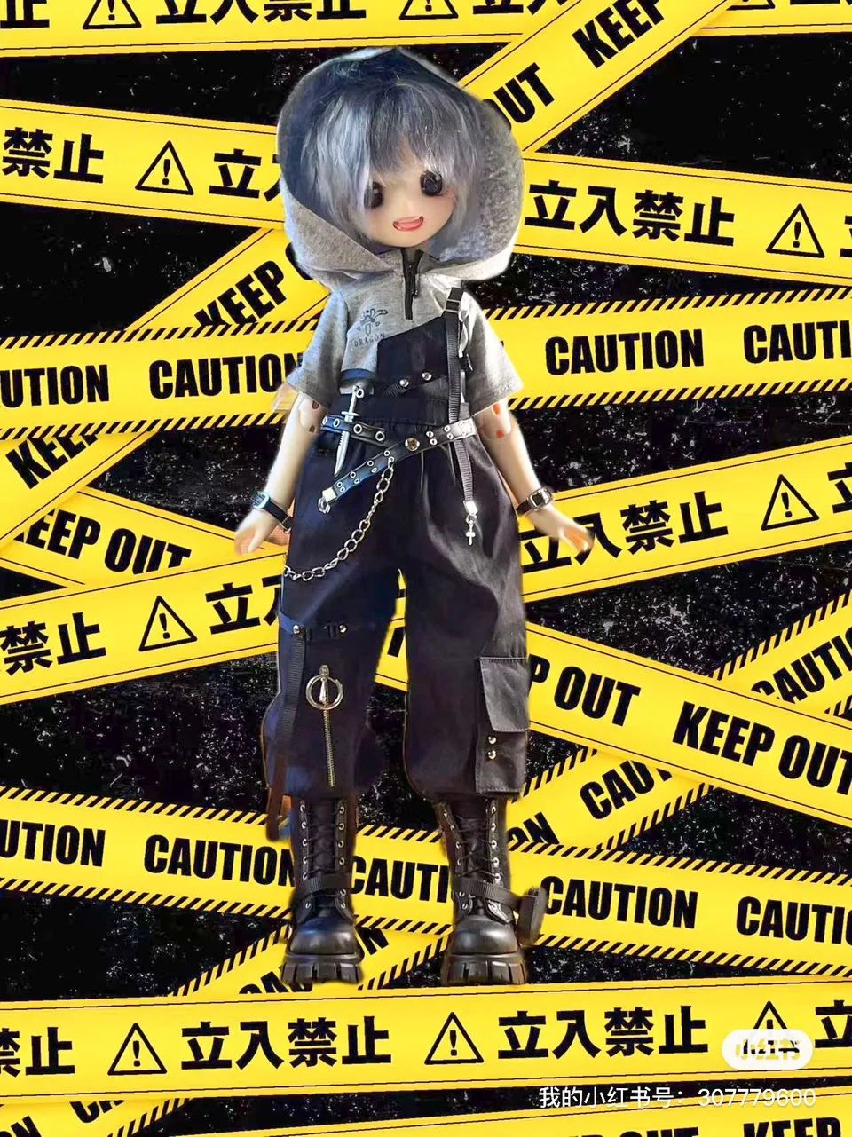 「Veg Pao」Functional HardCore (MDD/MSD/Chubby l 1/4) BJD Outfit Only - Image 2