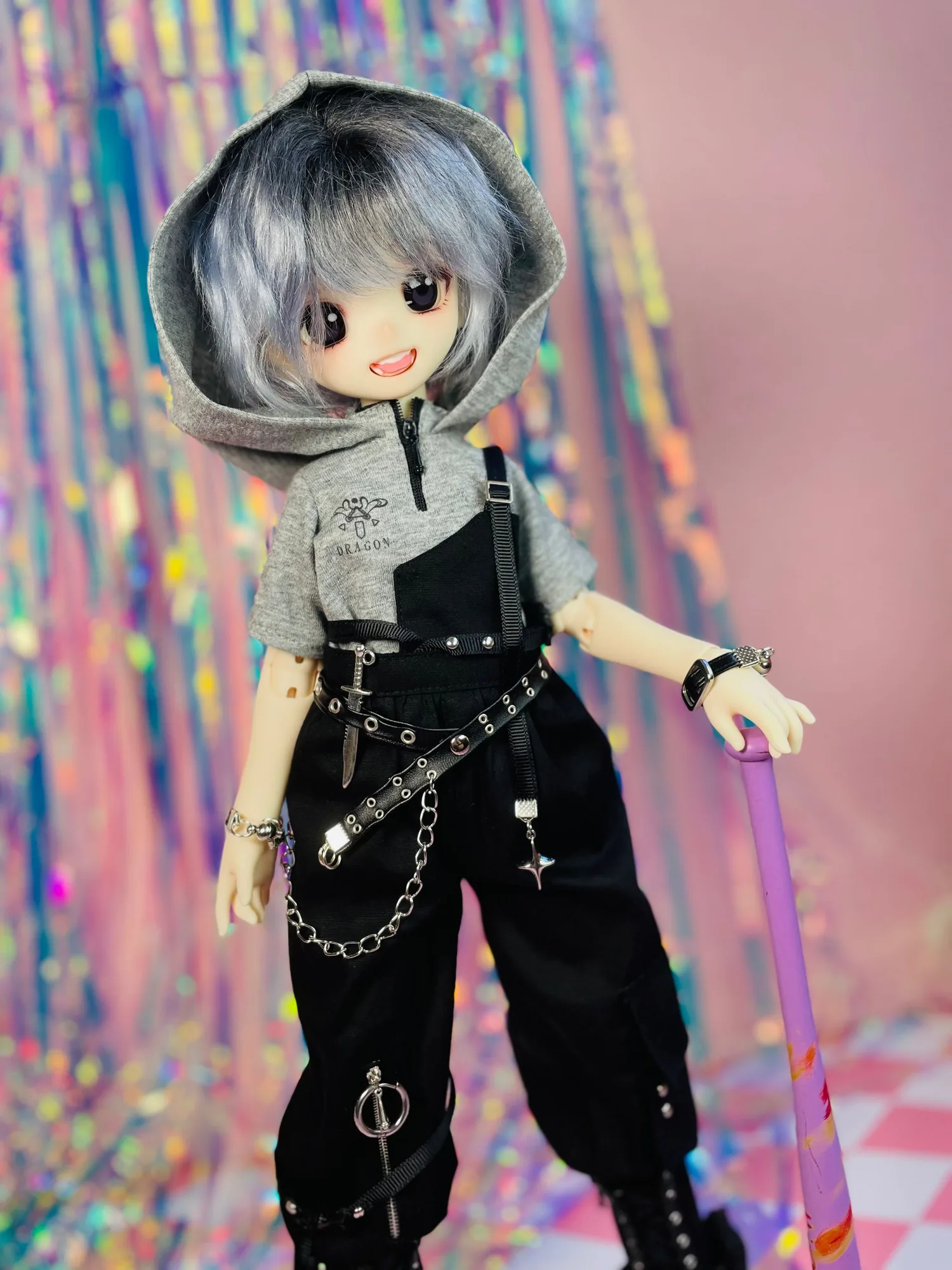 「Veg Pao」Functional HardCore (MDD/MSD/Chubby l 1/4) BJD Outfit Only - Image 6