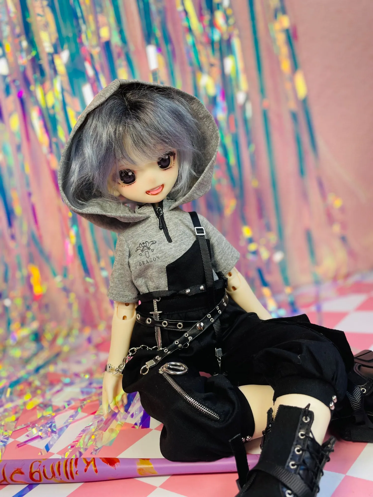 「Veg Pao」Functional HardCore (MDD/MSD/Chubby l 1/4) BJD Outfit Only - Image 8