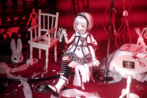「Veg Pao」Infinite Blood Moon Nightmare (MDD/MSD/Chubby l 1/4) BJD Outfit Only - Image 12