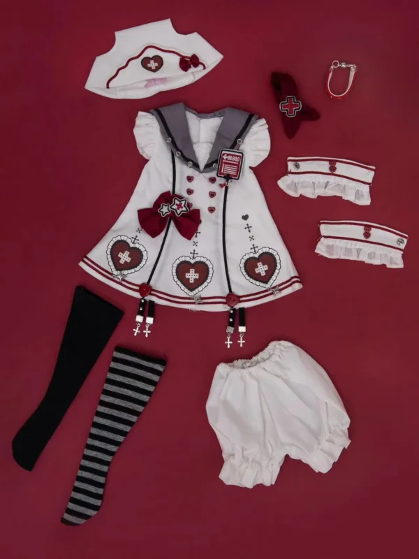 「Veg Pao」Infinite Blood Moon Nightmare (MDD/MSD/Chubby l 1/4) BJD Outfit Only - Image 13