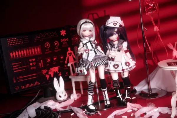 「Veg Pao」Infinite Blood Moon Nightmare (MDD/MSD/Chubby l 1/4) BJD Outfit Only - Image 2