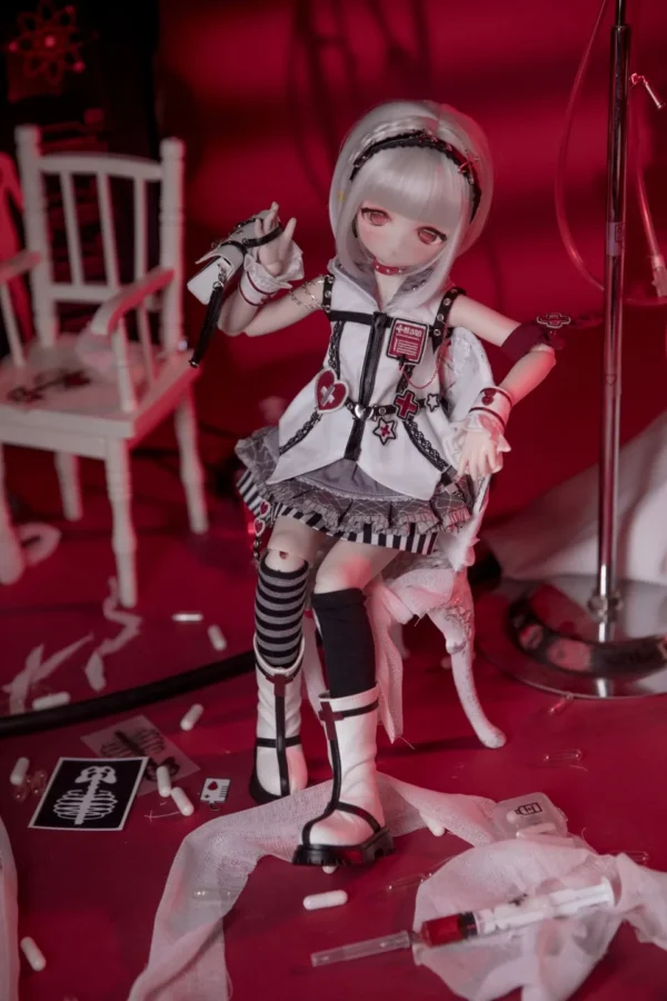 「Veg Pao」Infinite Blood Moon Nightmare (MDD/MSD/Chubby l 1/4) BJD Outfit Only - Image 3