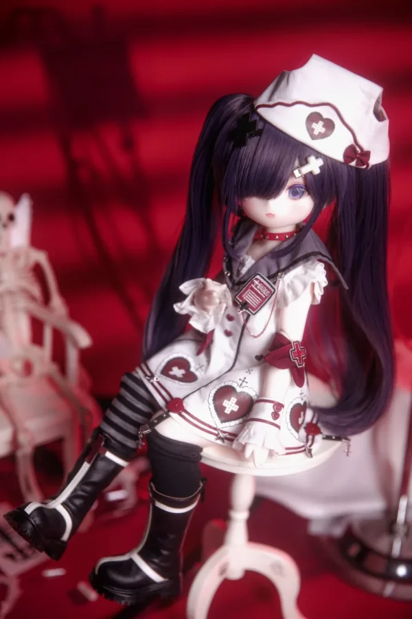 「Veg Pao」Infinite Blood Moon Nightmare (MDD/MSD/Chubby l 1/4) BJD Outfit Only - Image 4