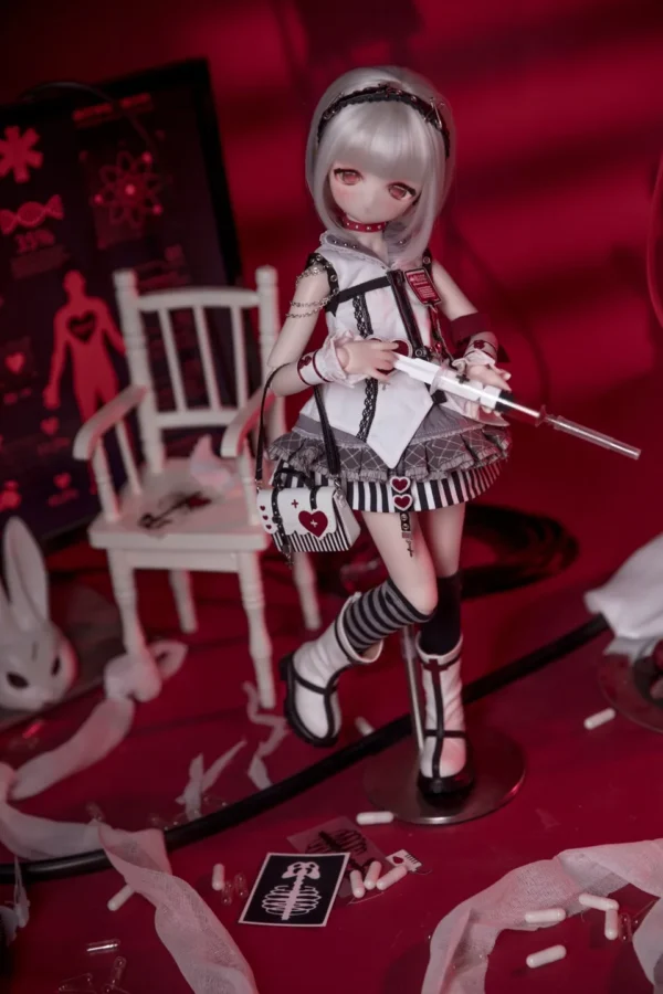 「Veg Pao」Infinite Blood Moon Nightmare (MDD/MSD/Chubby l 1/4) BJD Outfit Only - Image 6