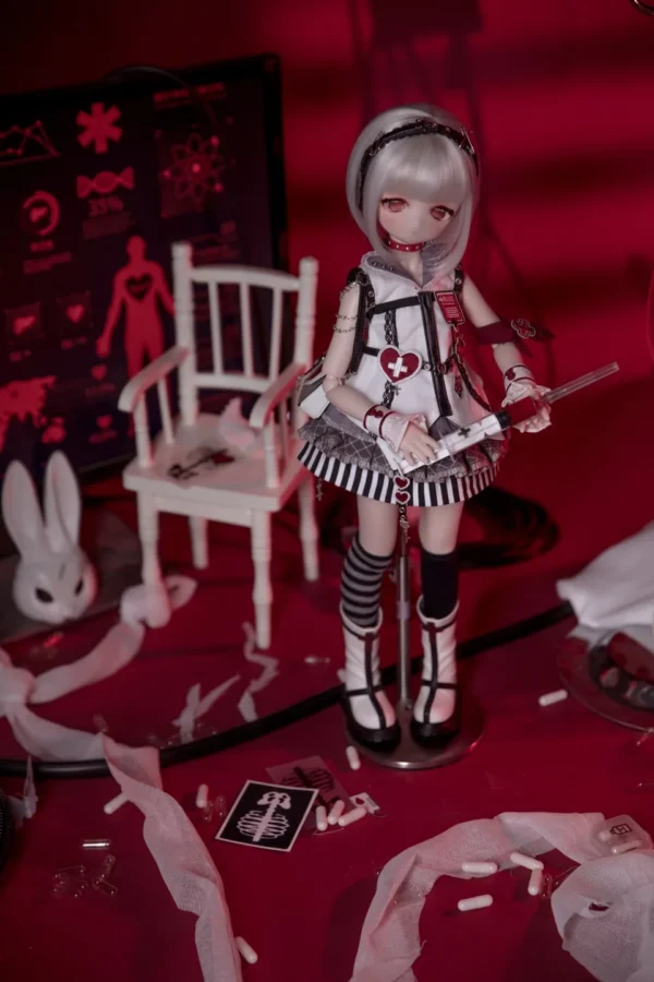 「Veg Pao」Infinite Blood Moon Nightmare (MDD/MSD/Chubby l 1/4) BJD Outfit Only - Image 7