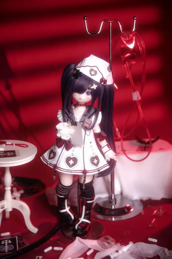 「Veg Pao」Infinite Blood Moon Nightmare (MDD/MSD/Chubby l 1/4) BJD Outfit Only - Image 8