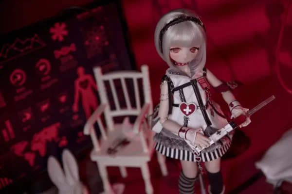 「Veg Pao」Infinite Blood Moon Nightmare (MDD/MSD/Chubby l 1/4) BJD Outfit Only - Image 9