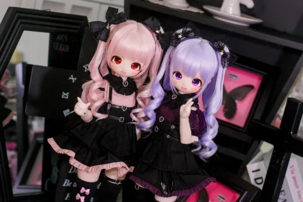 「Veg Pao」Jirai Style (MDD/MSD/Chubby l 1/4) BJD Outfit Only