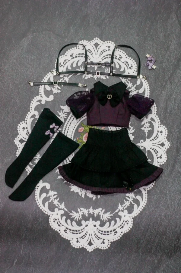 「Veg Pao」Jirai Style (MDD/MSD/Chubby l 1/4) BJD Outfit Only - Image 15
