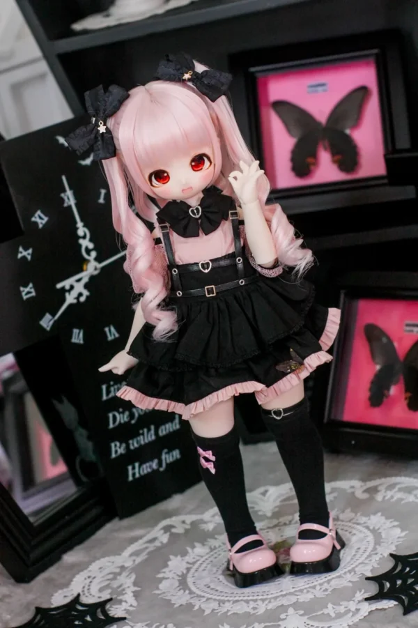 「Veg Pao」Jirai Style (MDD/MSD/Chubby l 1/4) BJD Outfit Only - Image 4