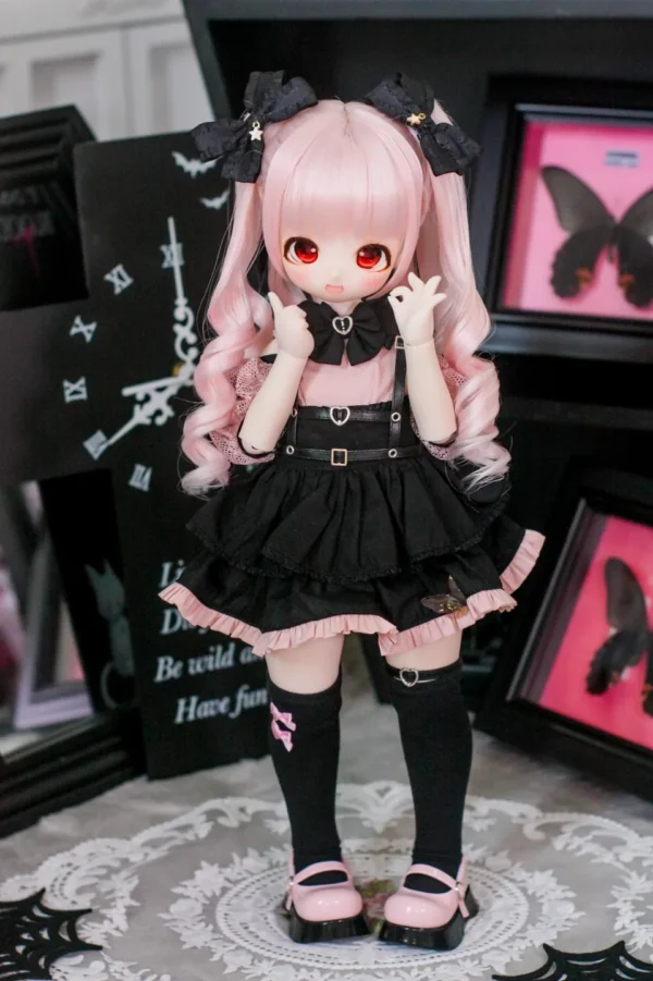 「Veg Pao」Jirai Style (MDD/MSD/Chubby l 1/4) BJD Outfit Only - Image 5