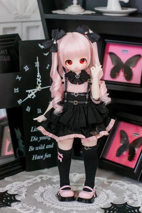 「Veg Pao」Jirai Style (MDD/MSD/Chubby l 1/4) BJD Outfit Only - Image 7