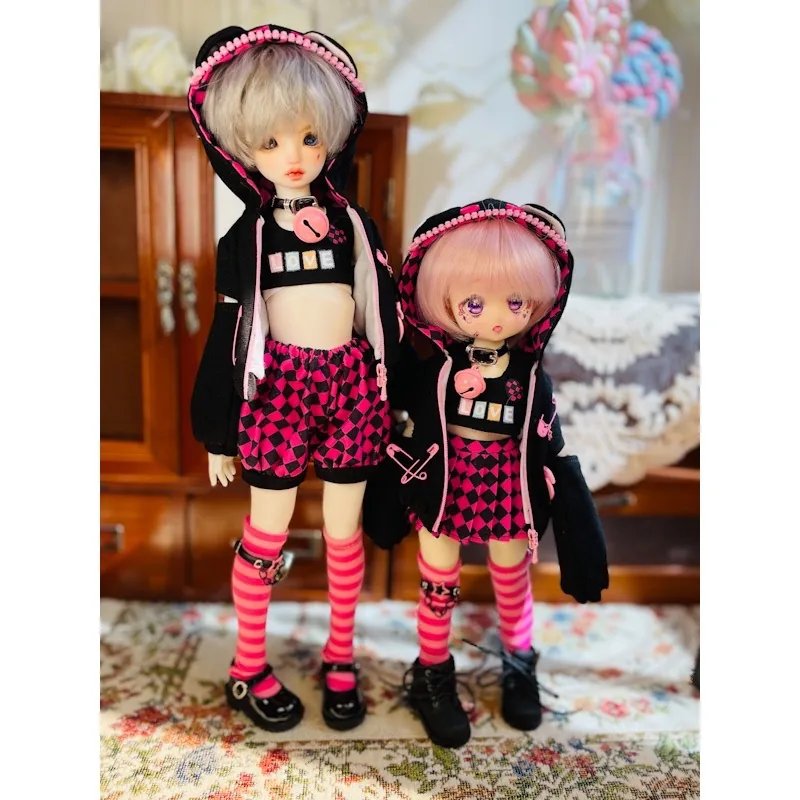 「Veg Pao」Punk Bear (MDD/MSD/Chubby l 1/4) BJD Outfit Only - Image 2