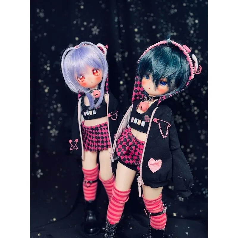 「Veg Pao」Punk Bear (MDD/MSD/Chubby l 1/4) BJD Outfit Only - Image 3