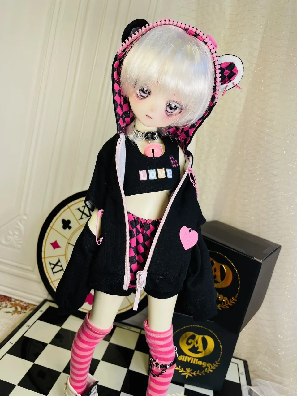 「Veg Pao」Punk Bear (MDD/MSD/Chubby l 1/4) BJD Outfit Only - Image 6