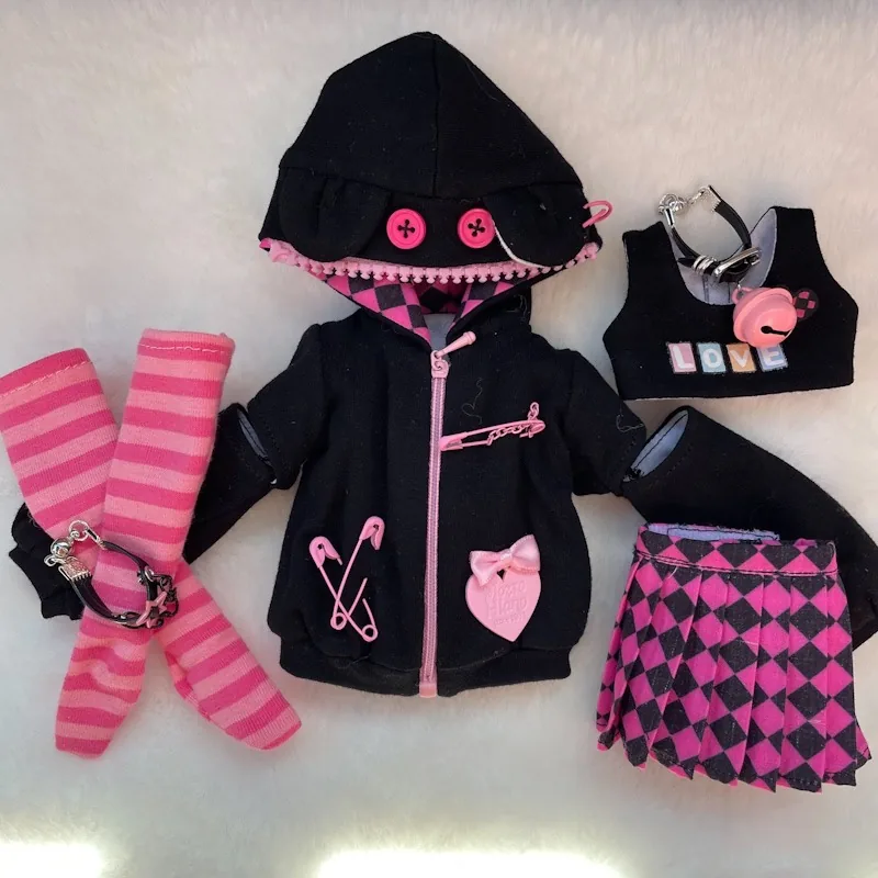 「Veg Pao」Punk Bear (MDD/MSD/Chubby l 1/4) BJD Outfit Only - Image 8