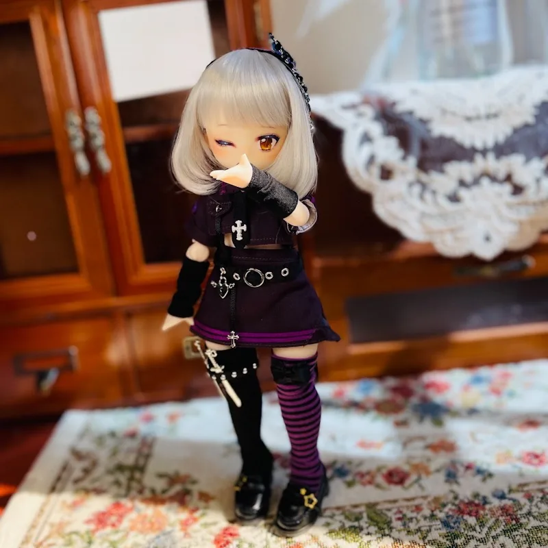「Veg Pao」Shadow Butterfly (Chubby) BJD Outfit Only - Image 2