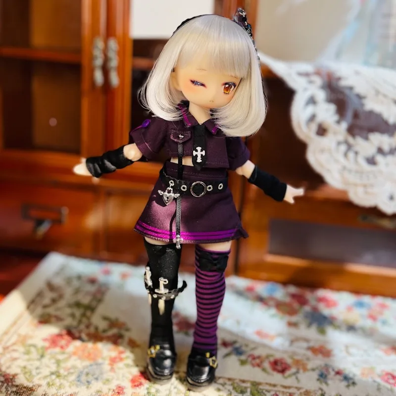 「Veg Pao」Shadow Butterfly (Chubby) BJD Outfit Only - Image 3