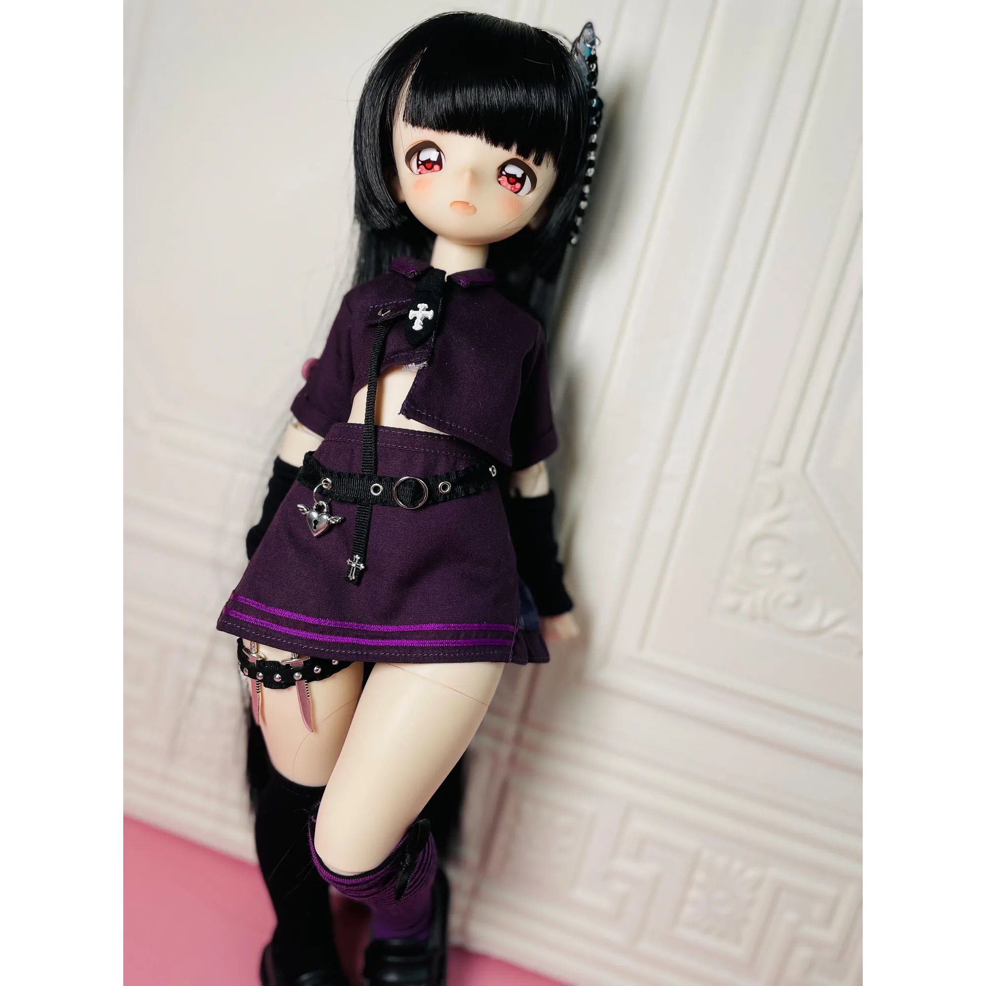 「Veg Pao」Shadow Butterfly (Chubby) BJD Outfit Only - Image 6