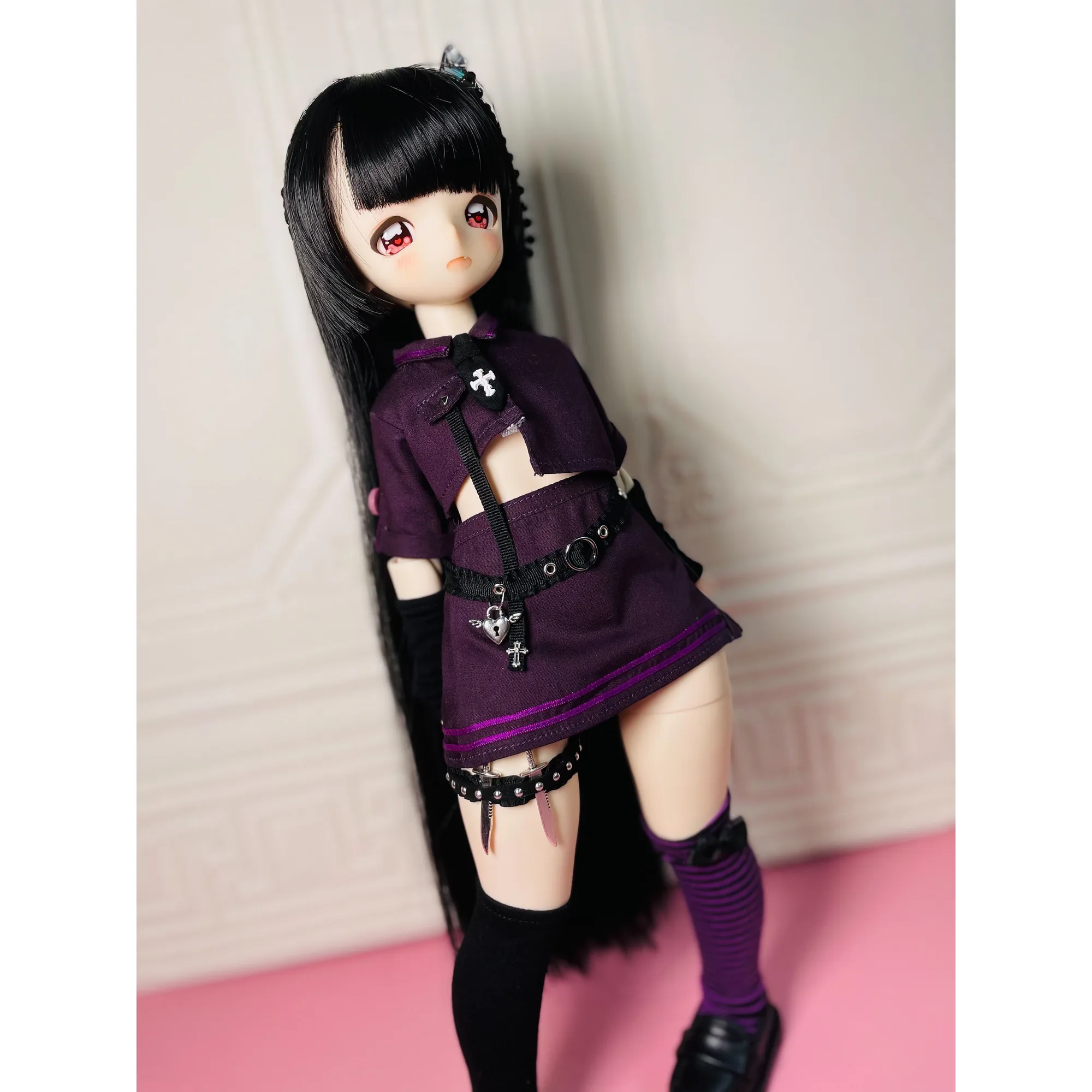 「Veg Pao」Shadow Butterfly (Chubby) BJD Outfit Only - Image 8