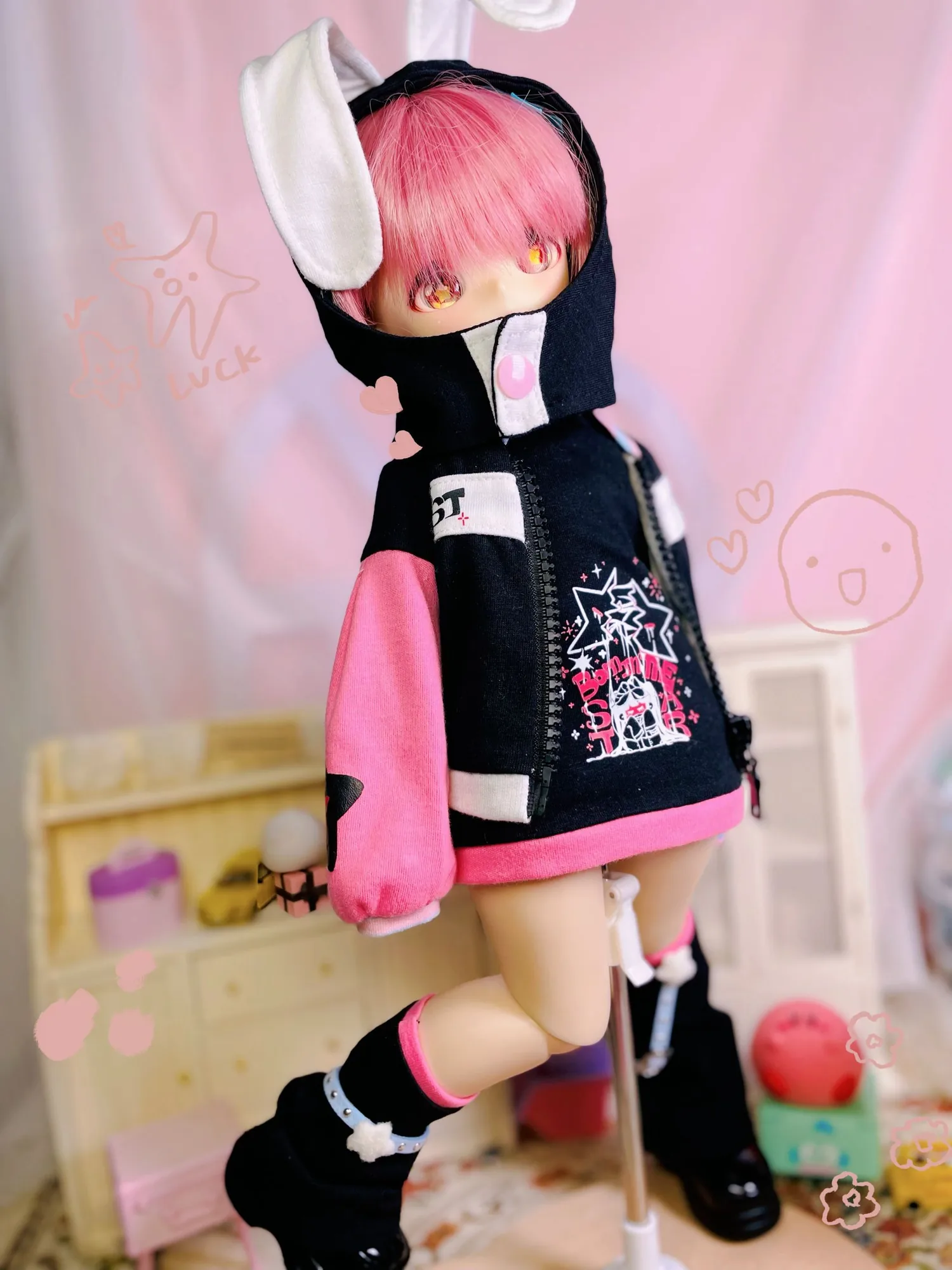 「Veg Pao」Star (Chubby) BJD Outfit Only - Image 8