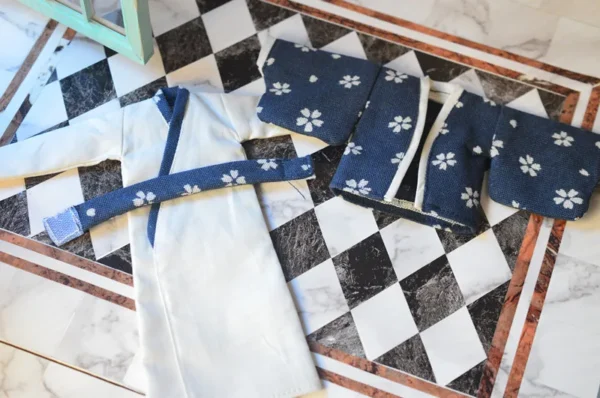 「Veg Pao」Yukata (OB22 l OB24) BJD Outfit Only - Image 5