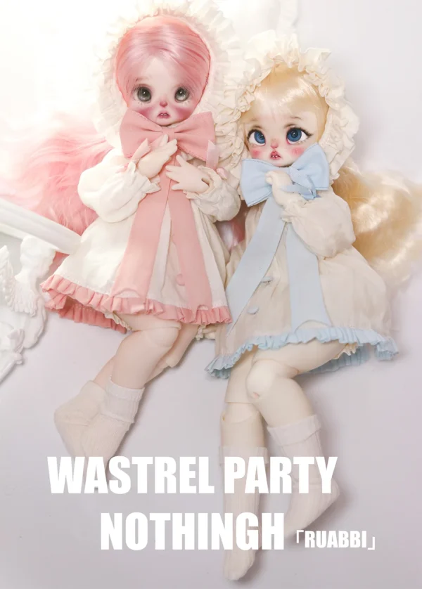 「WastrelParty」RUABBI (1/6)  BJD Head/ Full Doll Only - Image 11