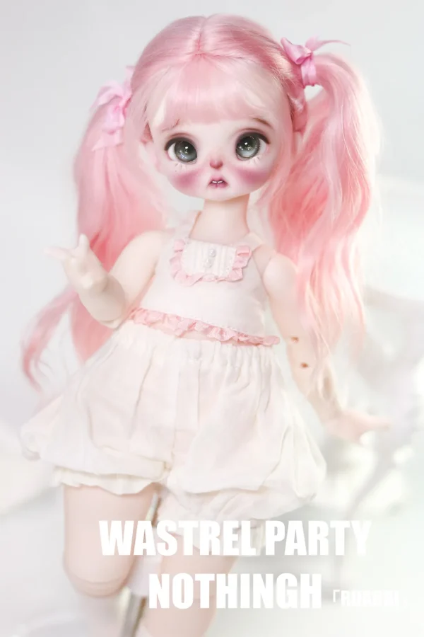 「WastrelParty」RUABBI (1/6)  BJD Head/ Full Doll Only - Image 2