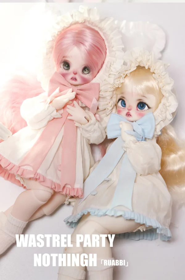 「WastrelParty」RUABBI (1/6)  BJD Head/ Full Doll Only - Image 5