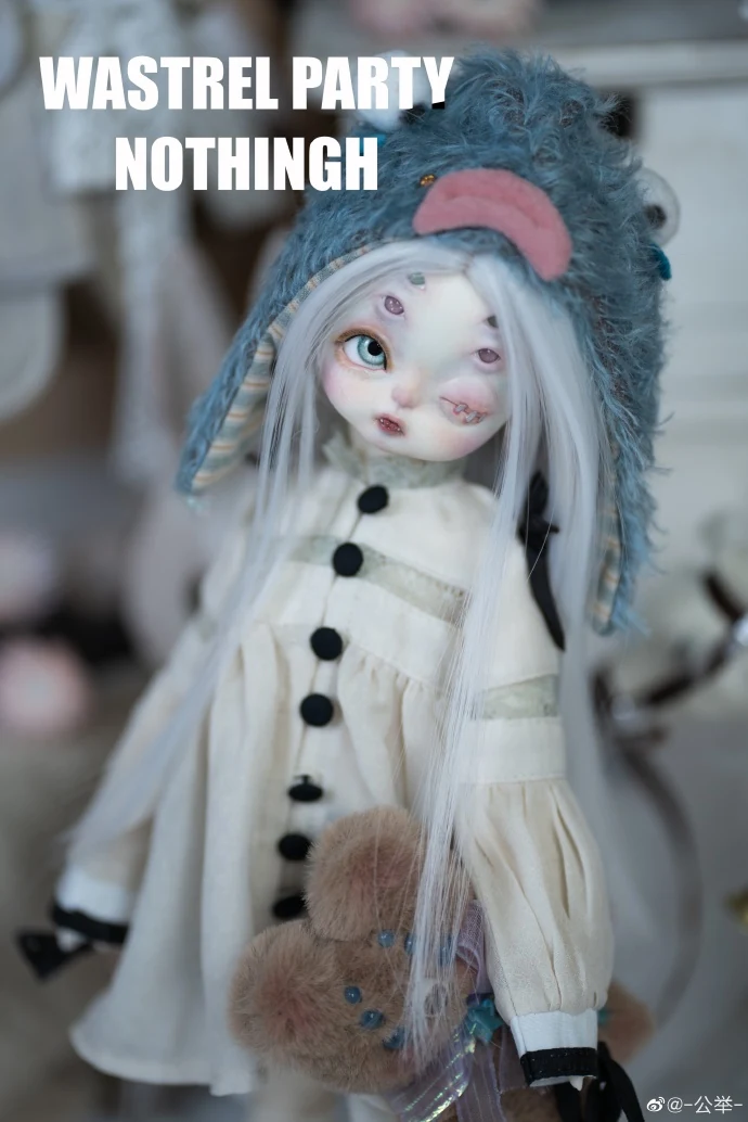 「WastrelParty」Star Chubby BJD Head Only