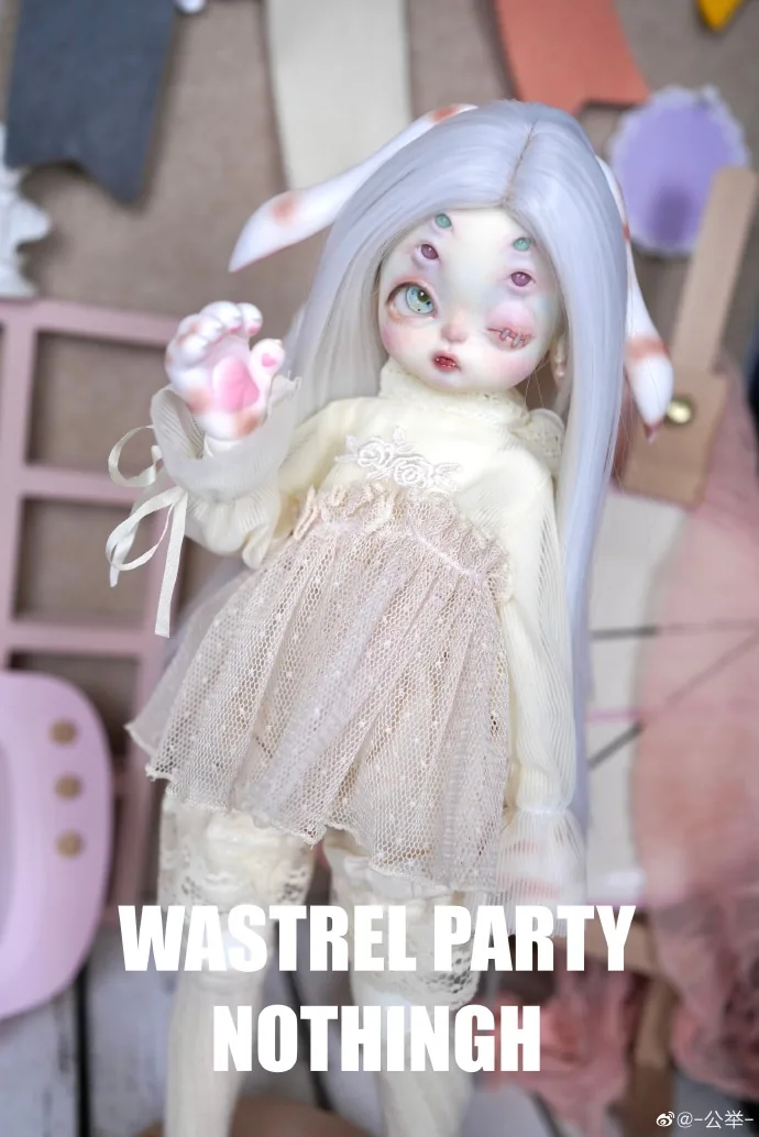「WastrelParty」Star Chubby BJD Head Only - Image 4