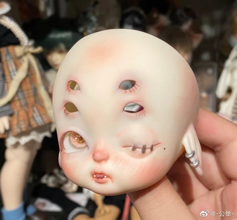 「WastrelParty」Star Chubby BJD Head Only - Image 7