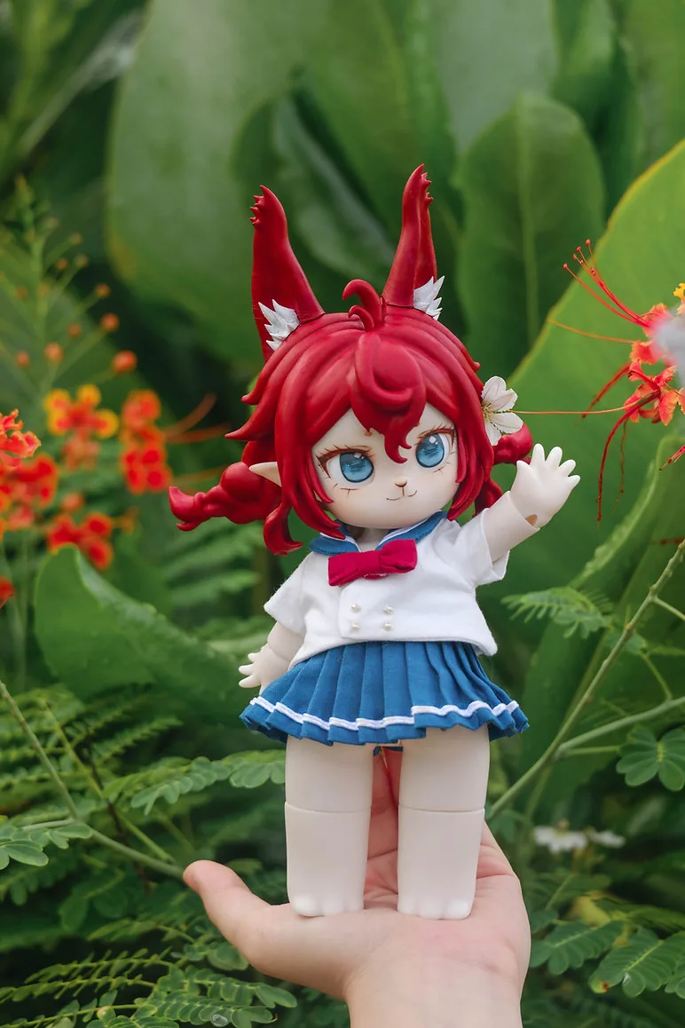 「WDLDolls」Foxy BJD Doll (Full Doll Only) (1/6) (20cm) - Image 2
