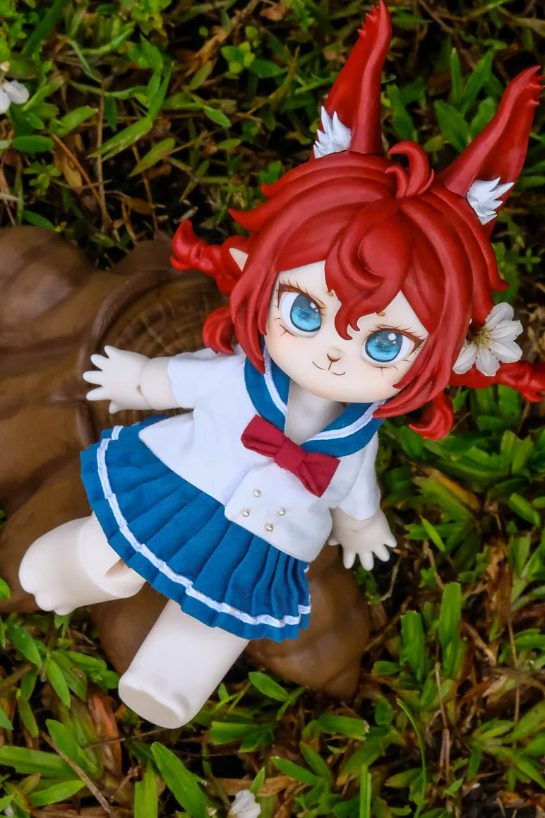 「WDLDolls」Foxy BJD Doll (Full Doll Only) (1/6) (20cm) - Image 3