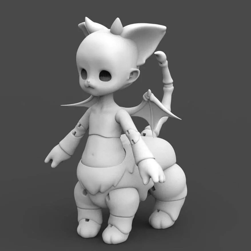 「wwMeowu」DevilCat YOSD Fulldoll - Image 4