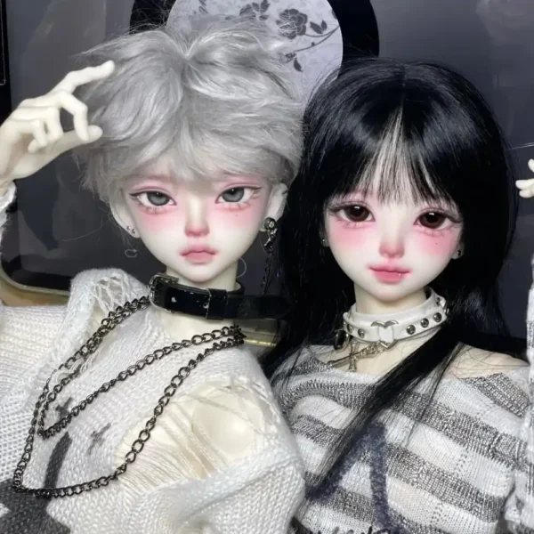 「XiaoMian」Clear Moon&Dark Cloud 1/4 BJD Doll Head Only