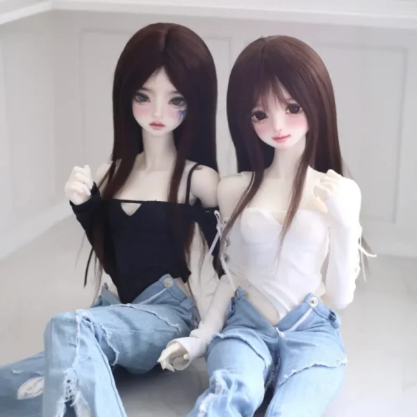 「XiaoMian」Clear Moon&Dark Cloud 1/4 BJD Doll Head Only - Image 3