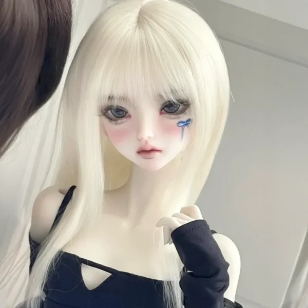 「XiaoMian」Clear Moon&Dark Cloud 1/4 BJD Doll Head Only - Image 5