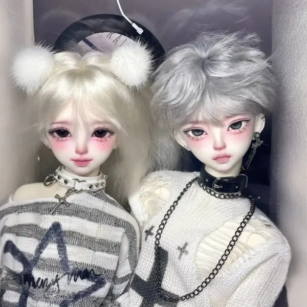 「XiaoMian」Clear Moon&Dark Cloud 1/4 BJD Doll Head Only - Image 8