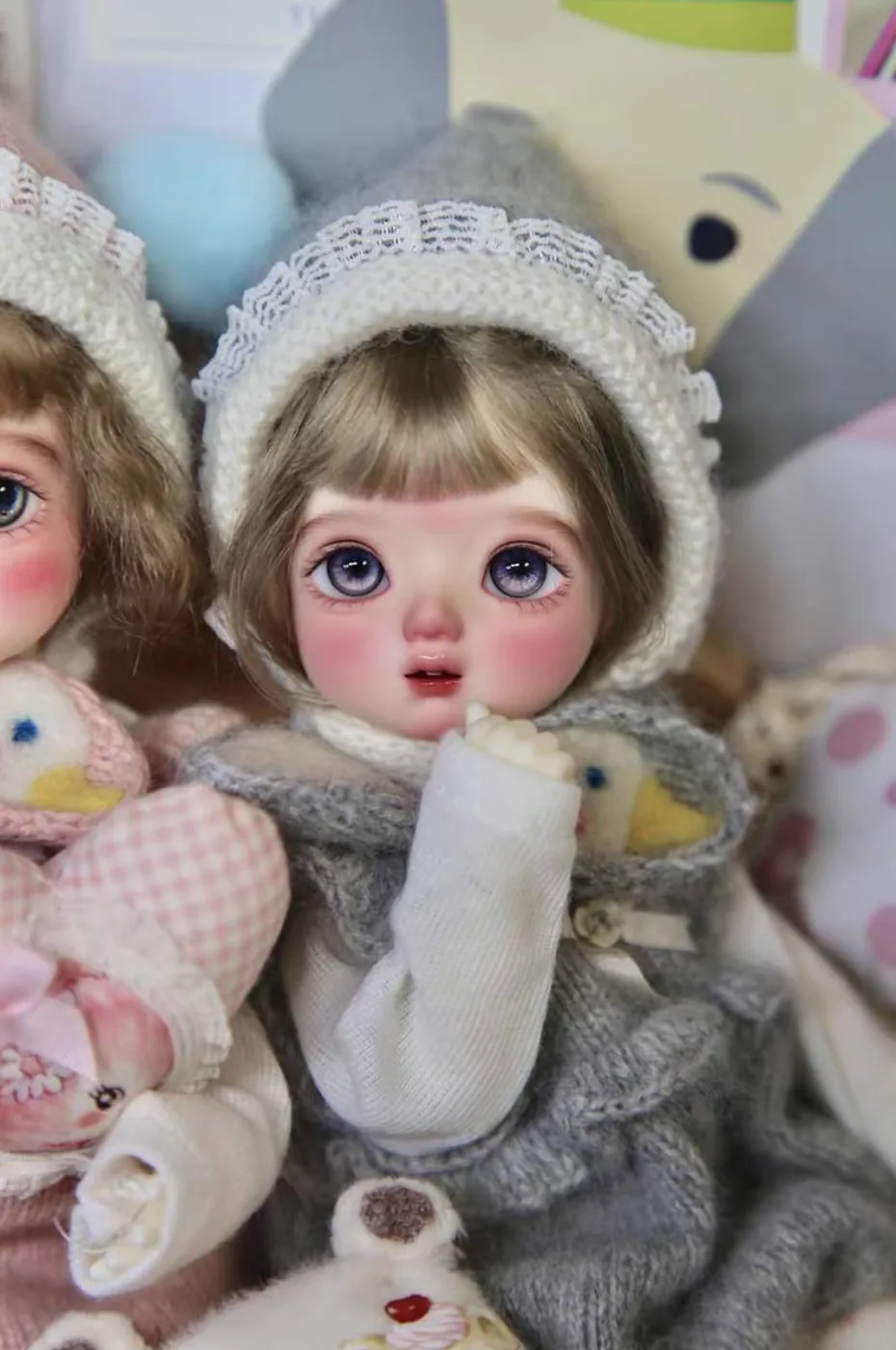 「XiaoYe」NaiGao and TianGao 1/6 YOSD Head Only - Image 2
