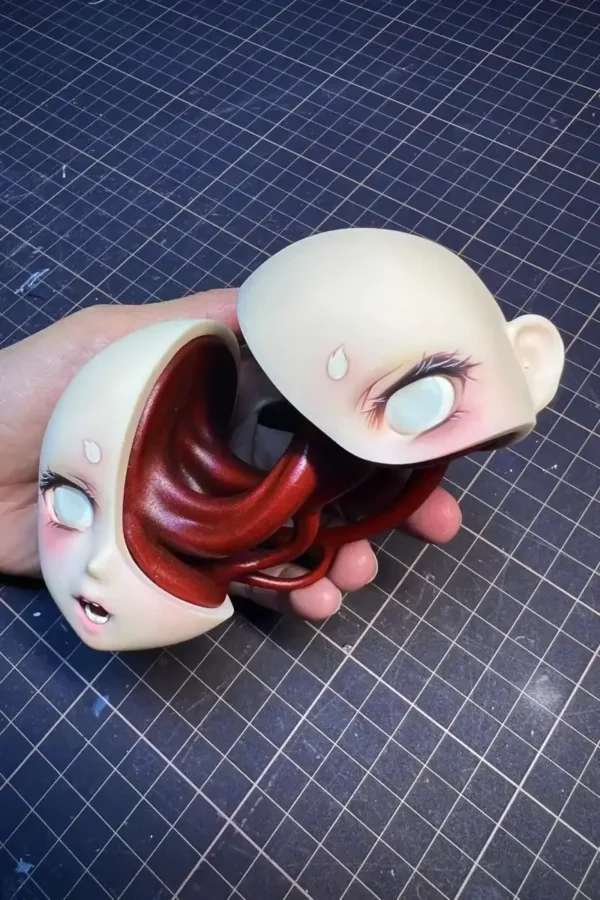 「YuYu Studio」Split Head 1/4 BJD Doll Head Only - Image 3