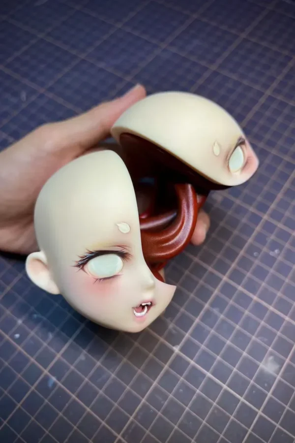 「YuYu Studio」Split Head 1/4 BJD Doll Head Only - Image 4