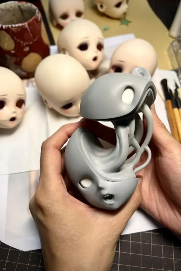 「YuYu Studio」Split Head 1/4 BJD Doll Head Only - Image 5